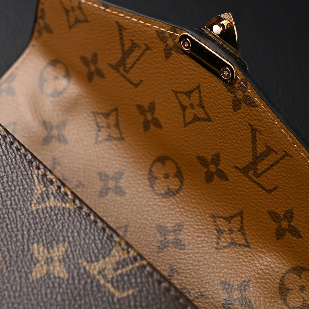 Louis Vuitton Petite Malle Souple Monogram Canvas Handbag
