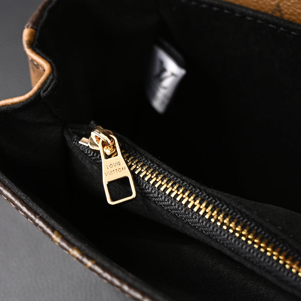 Louis Vuitton Petite Malle Souple Monogram Canvas Handbag
