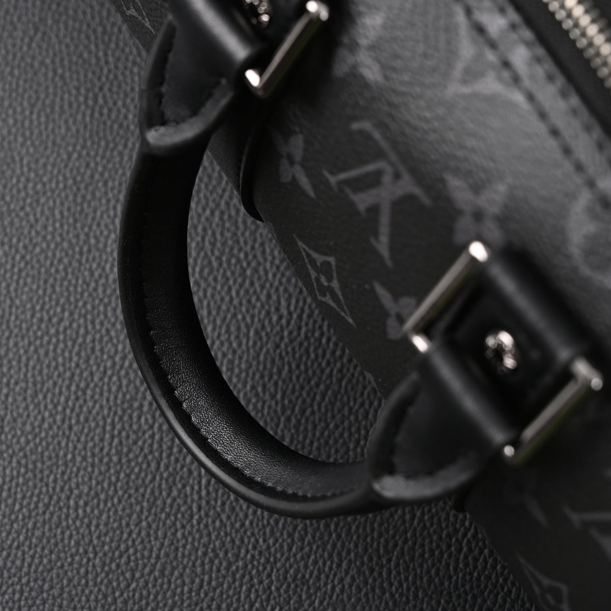 Louis Vuitton Keepall Bandoulière 50 – Monogram Eclipse Canvas Travel Bag