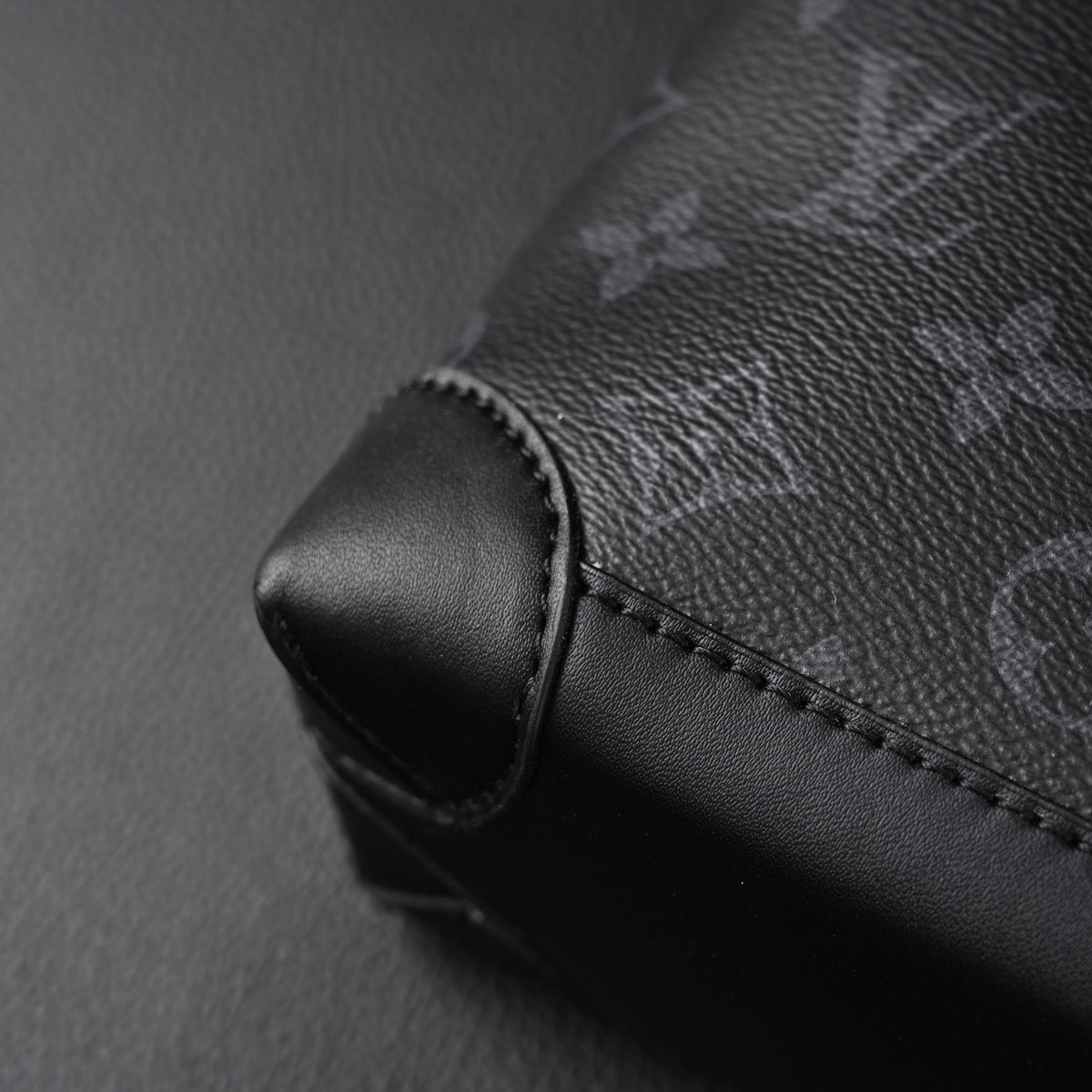 Louis Vuitton Soft Trunk Messenger – Monogram Eclipse Canvas with Silver Chain Handbag
