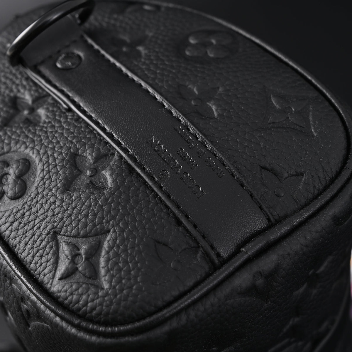 Louis Vuitton Keepall Bandoulière 50 – Monogram Shadow Black Leather Travel Bag