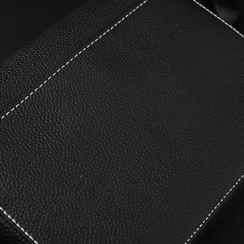 Dior Saddle Crossbody Bag – Black Grained Calfskin with Silver-Tone Hardware - Black with Silver-Tone Hardware