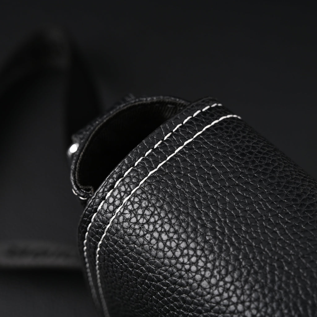 Dior Saddle Crossbody Bag – Black Grained Calfskin with Silver-Tone Hardware - Black with Silver-Tone Hardware