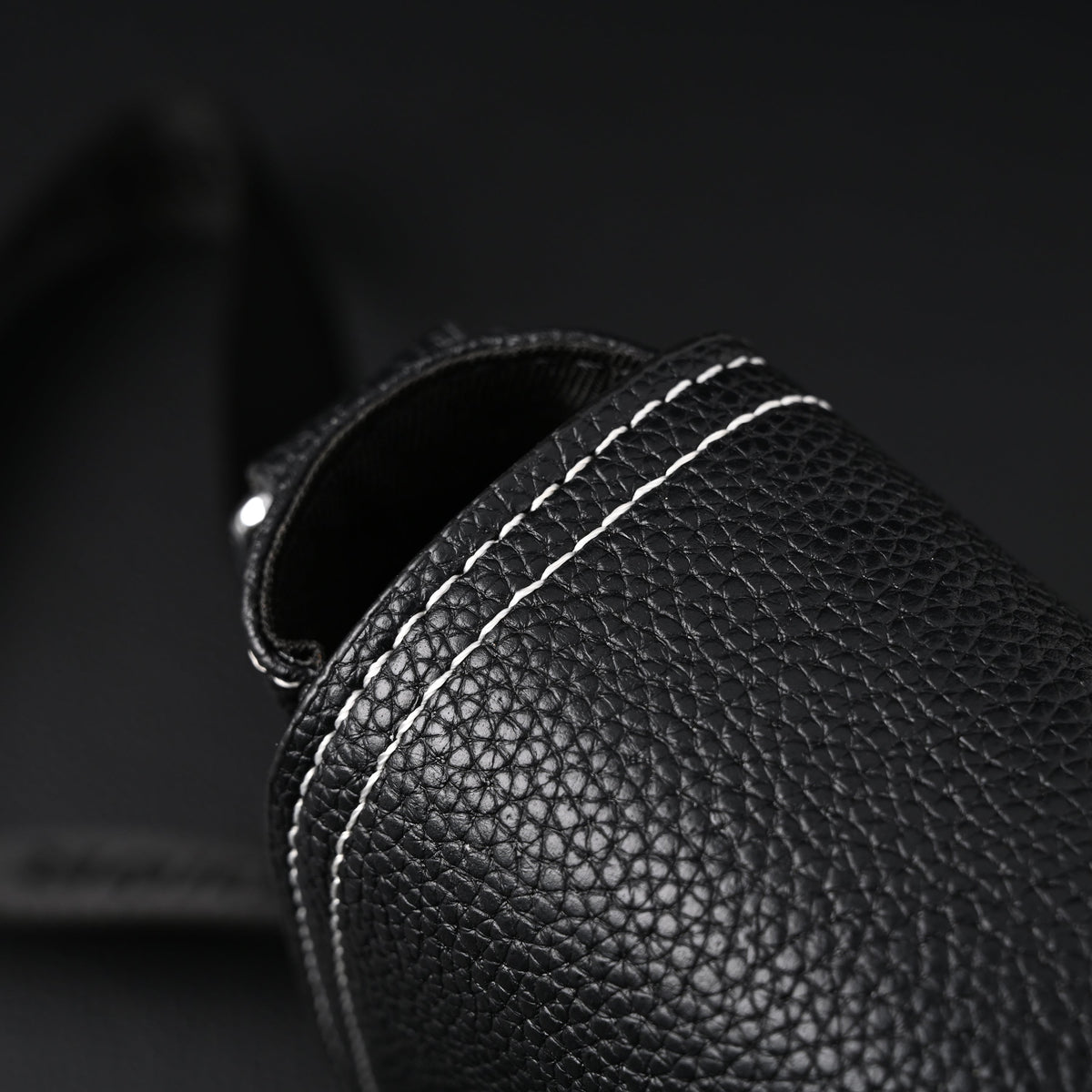 Dior Saddle Crossbody Bag – Black Grained Calfskin with Silver-Tone Hardware - Black with Silver-Tone Hardware