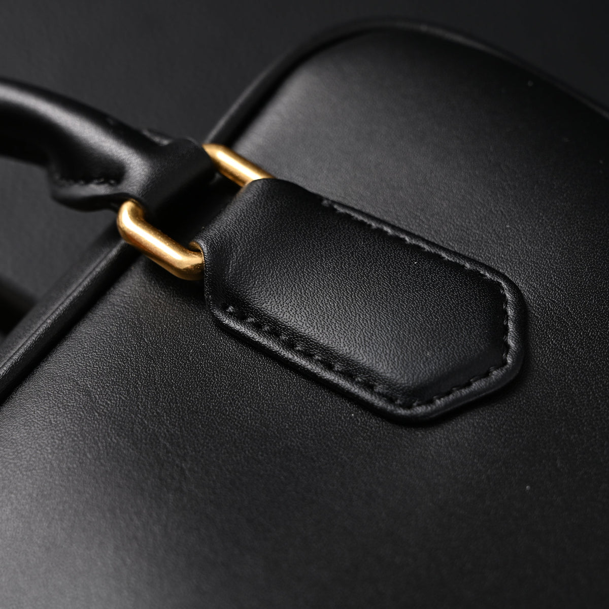 Miu Miu Leather Top Handle Satchel – Classic Black Satchel Bag