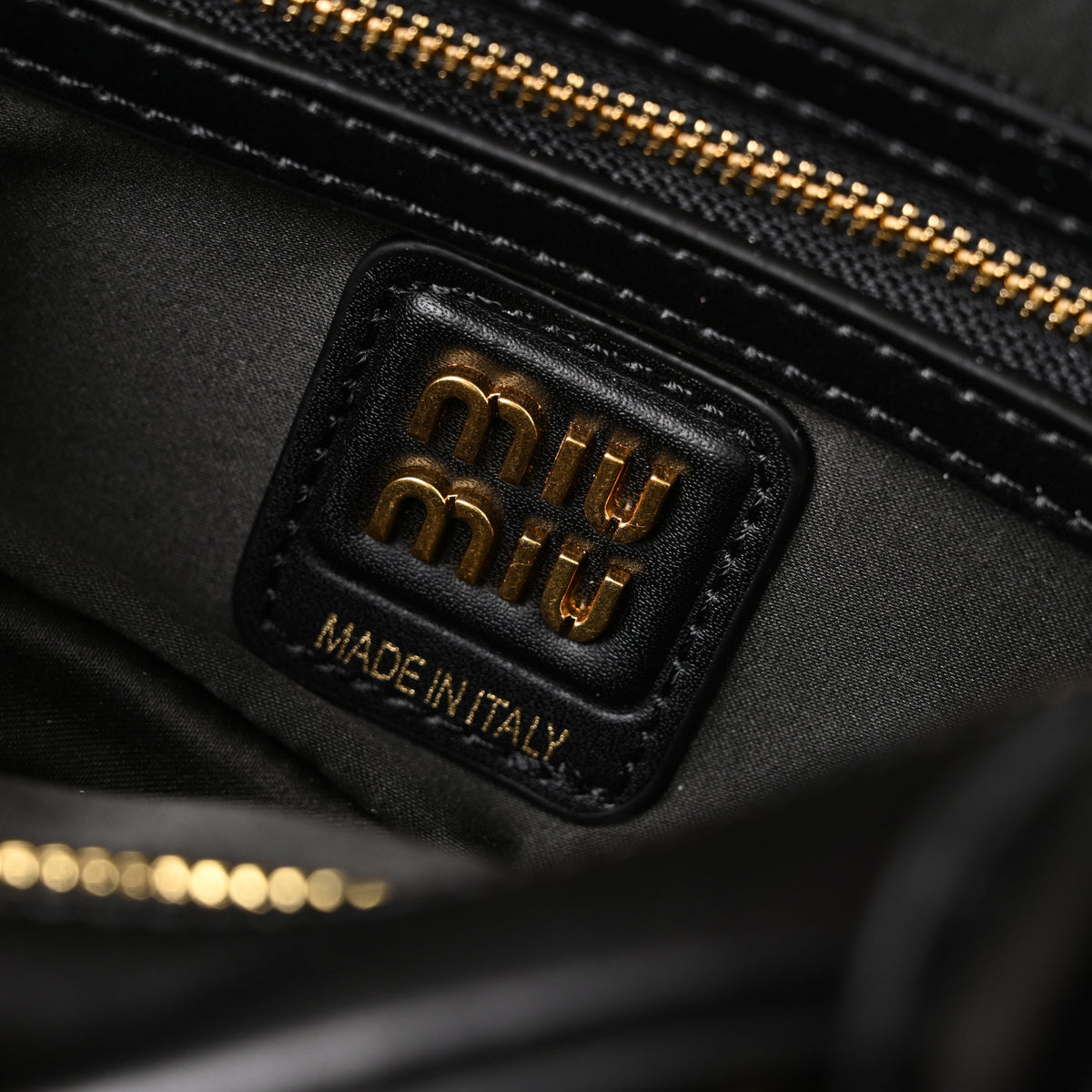 Miu Miu Leather Top Handle Satchel – Classic Black Satchel Bag