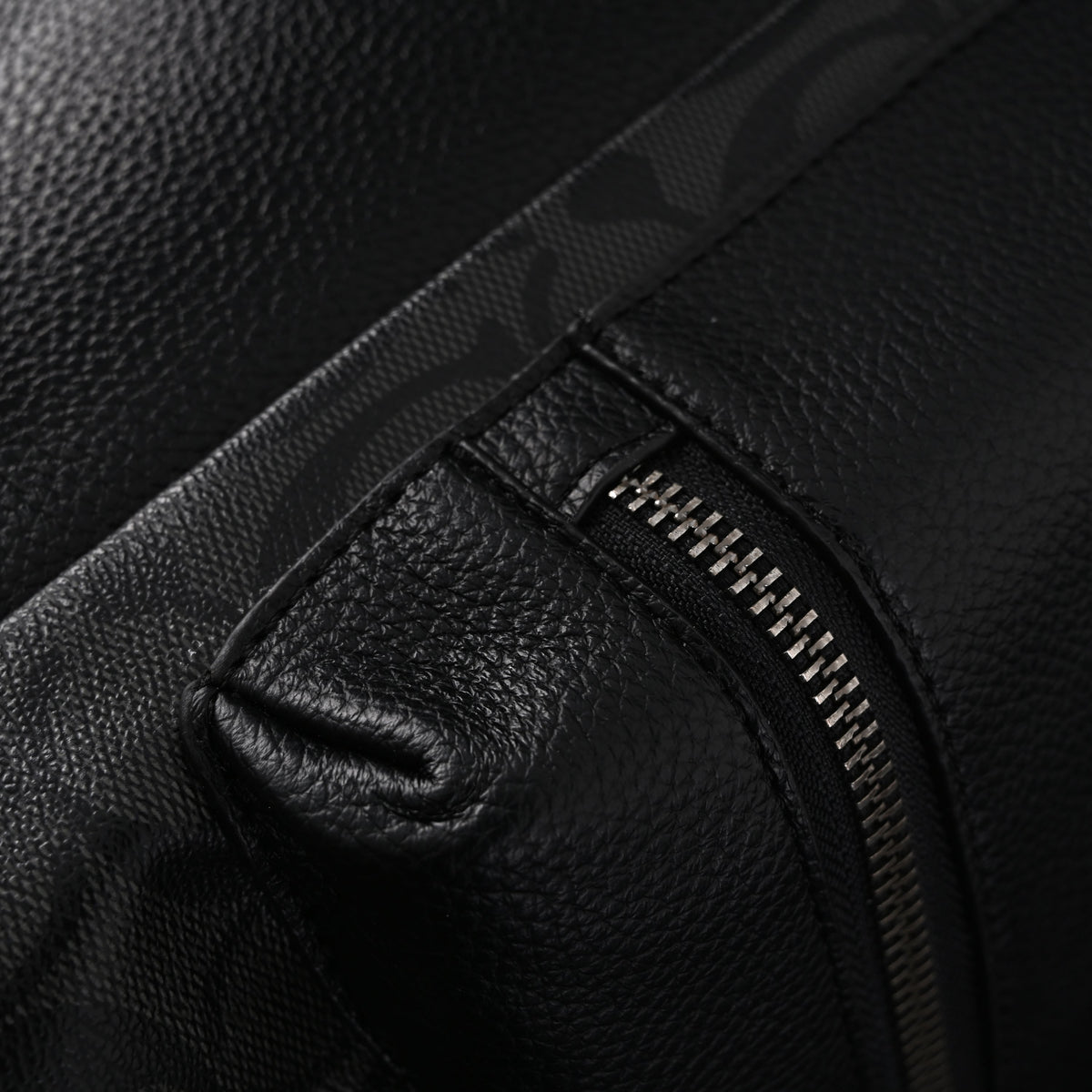 Coach Men's Leather Backpack – Black Signature Canvas