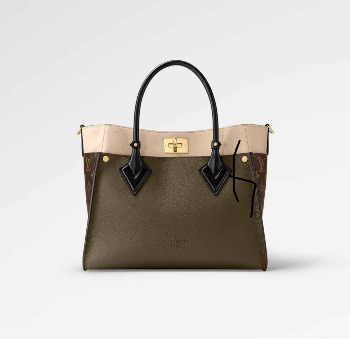 Louis Vuitton On My Side MM Tote Bag