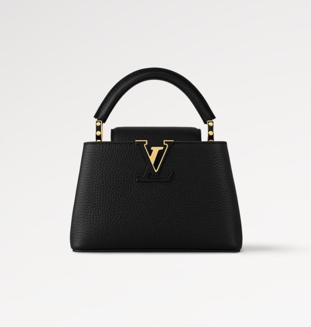 Louis Vuitton Capucines Mini Black Handbag
