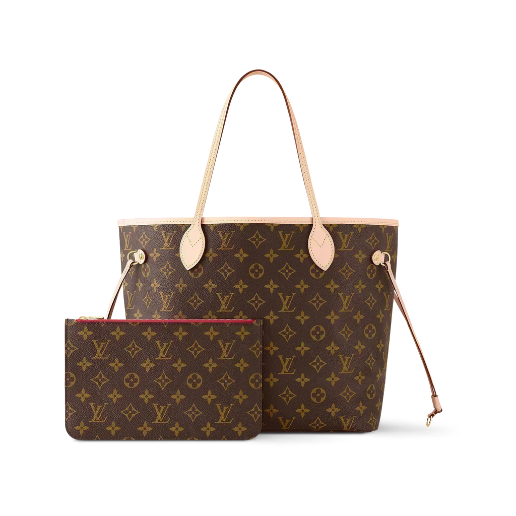 Louis Vuitton Neverfull MM Monogram Canvas Tote Bag