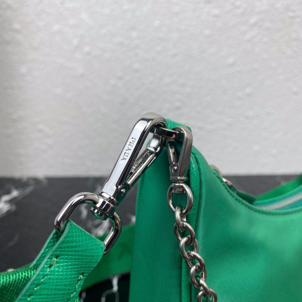 Prada Re-Edition 2005 Nylon Bag Mint Green