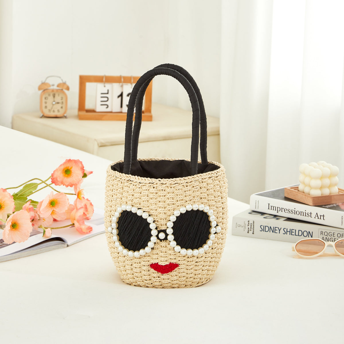 The Diva Tote Bag - Beige