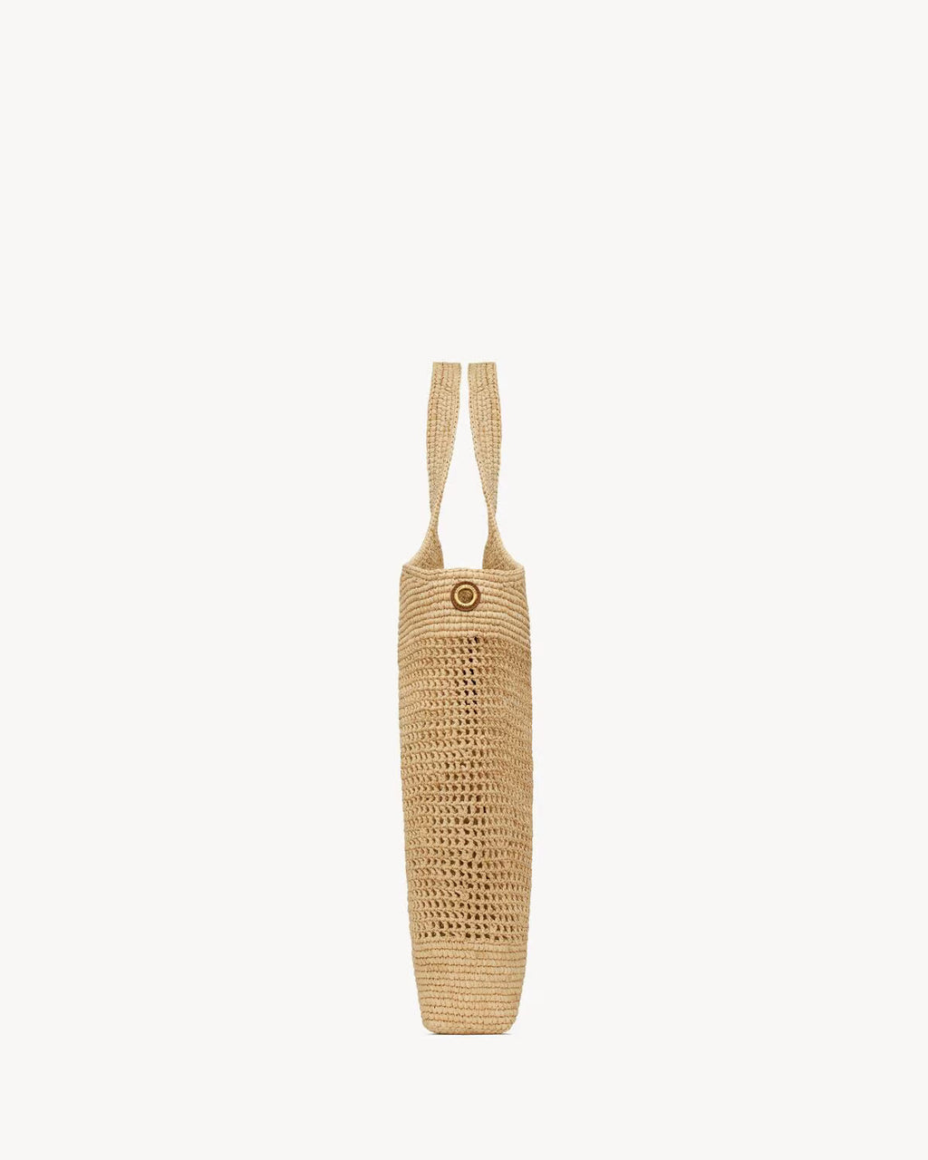 YSL Icare in Raffia Handbag