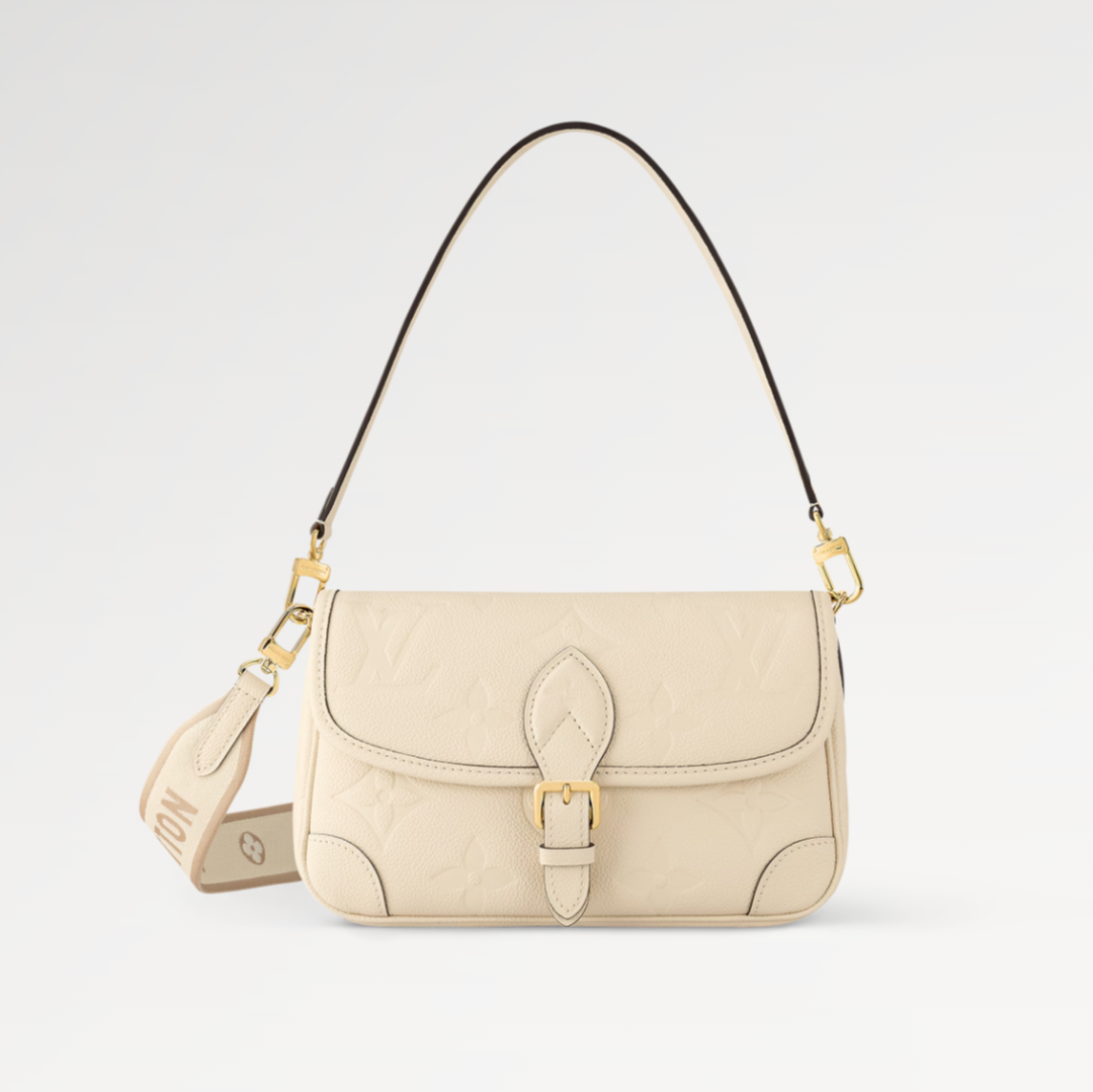 Louis Vuitton Diane Monogram Empreinte Satchel Bag