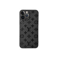 Black LV iPhone Case