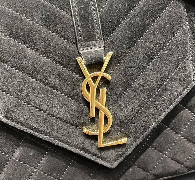 YSL Envelope Bag 24CM - Black