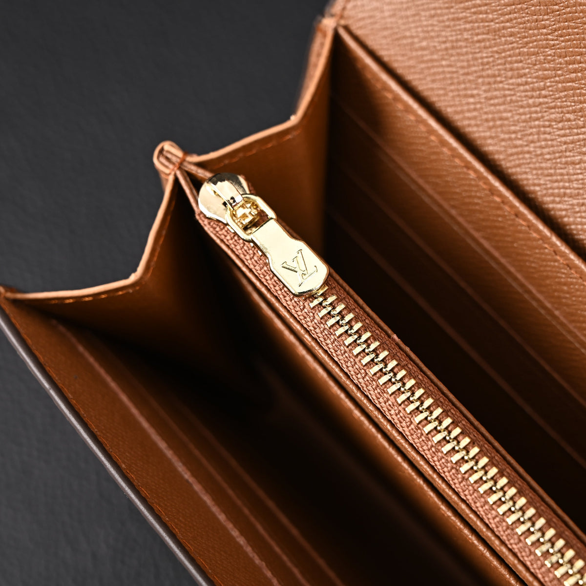 Louis Vuitton Sarah Wallet – Monogram Canvas Long Flap Wallet (M60531) - Classic Monogram Brown