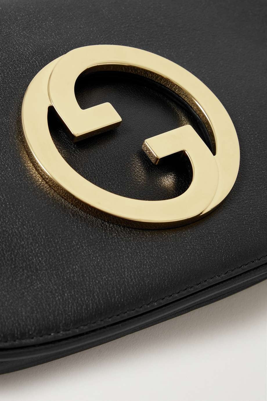 Gucci New Blondie Leather Shoulder Bag - Black