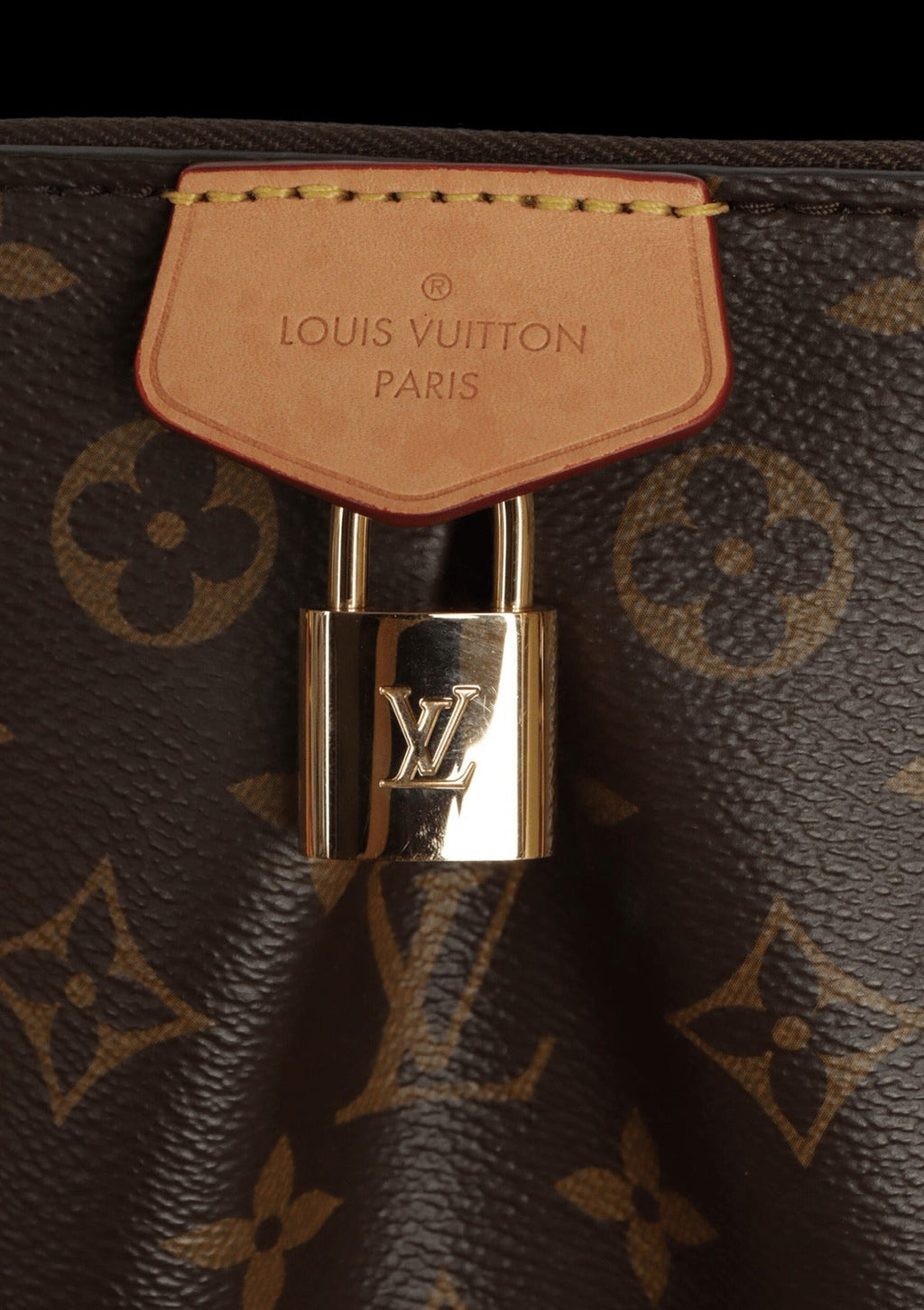 LV Boetie PM Monogram Canvas Tote Handle Bag with Drawstring Closure