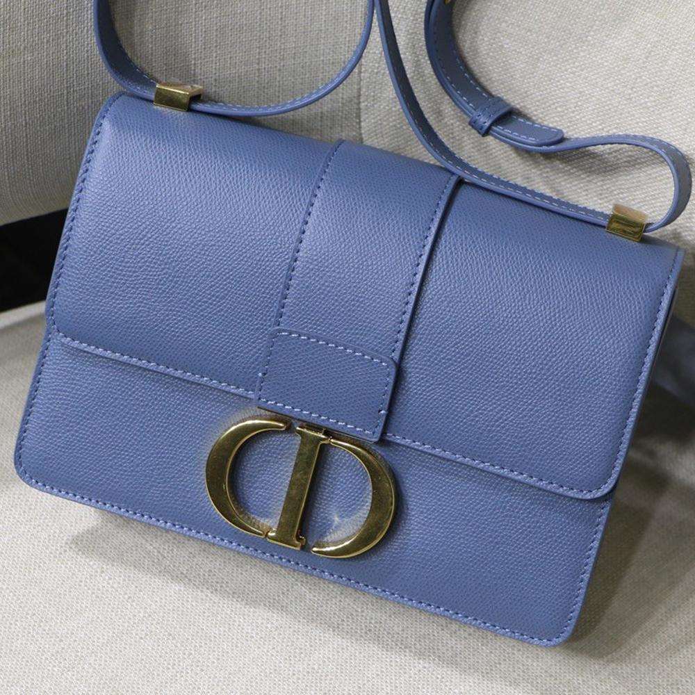 Dior 30 Montaigne Bag - Blue-Gray