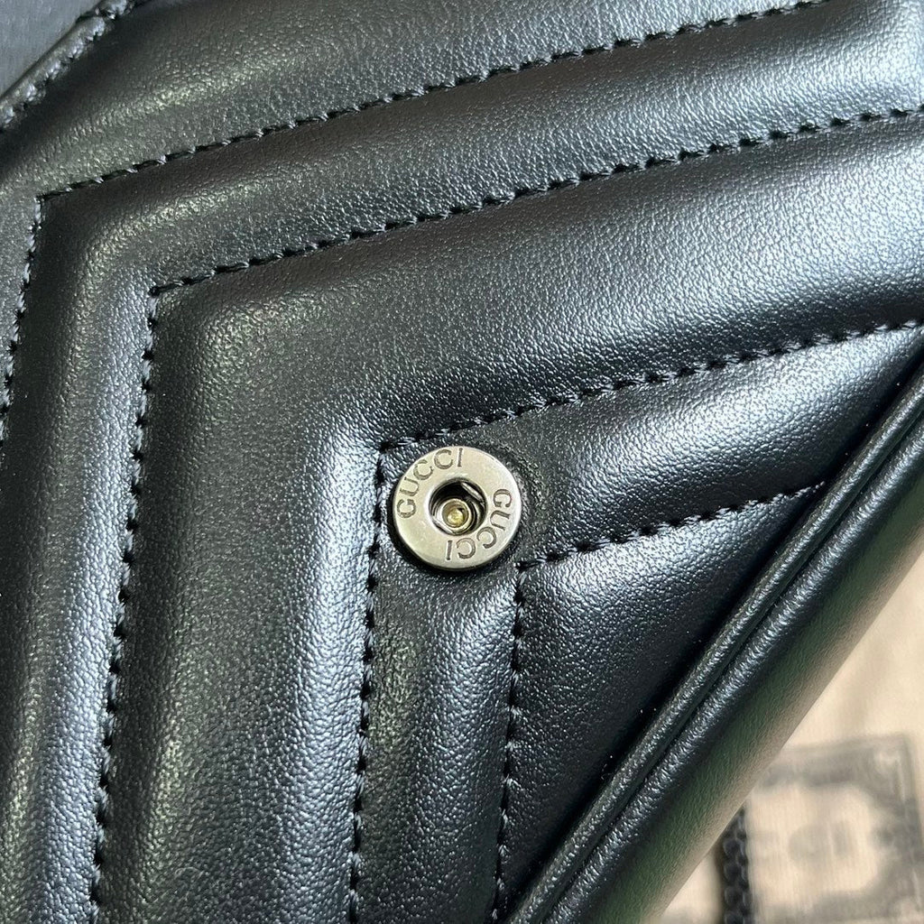 Gucci GG Marmont Belt Bag in Black 476433