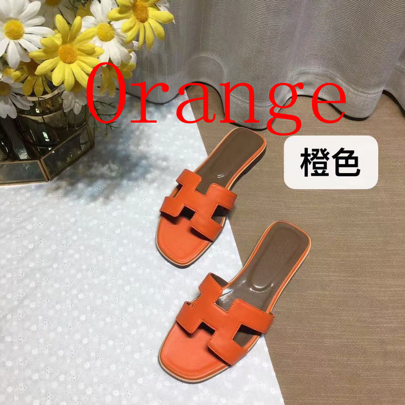 MJHS03 Women's Leather Slippers