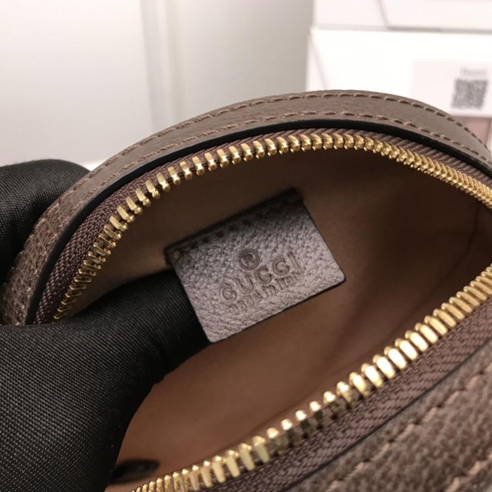 Gucci Ophidia Mini GG Round Shoulder Bag