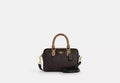 Mini Rowan Crossbody Bag Signature Canvas - Walnut