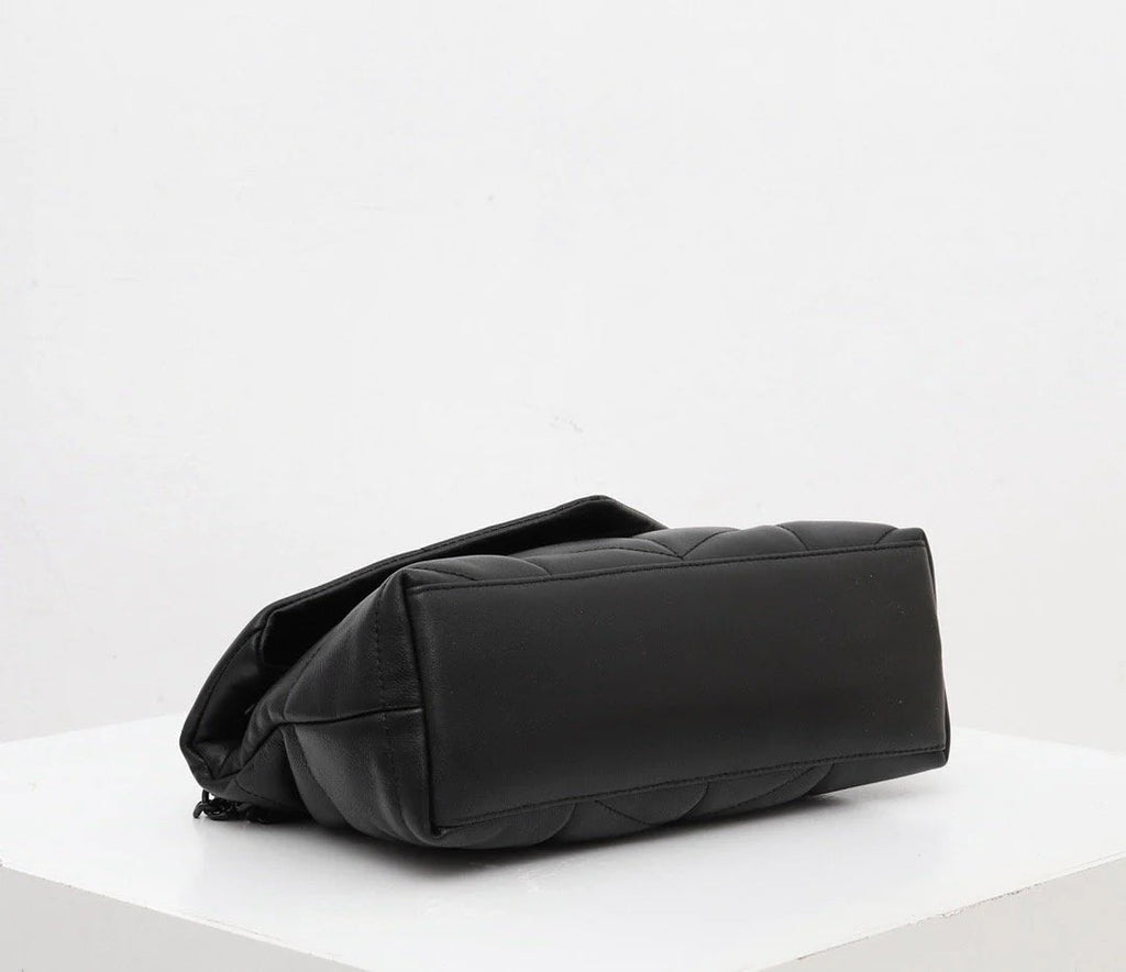 Saint Laurent Loulou Shoulder Bag - Black