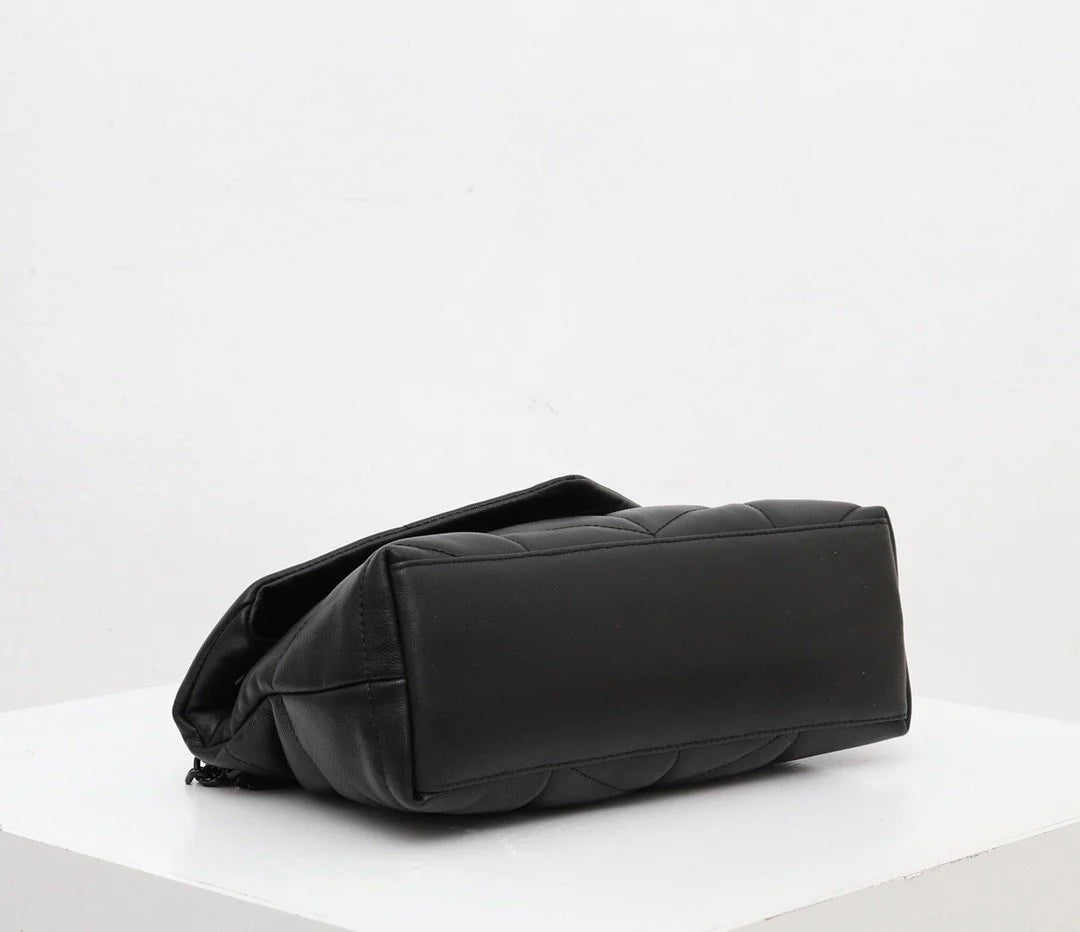 Saint Laurent Loulou Shoulder Bag - Black