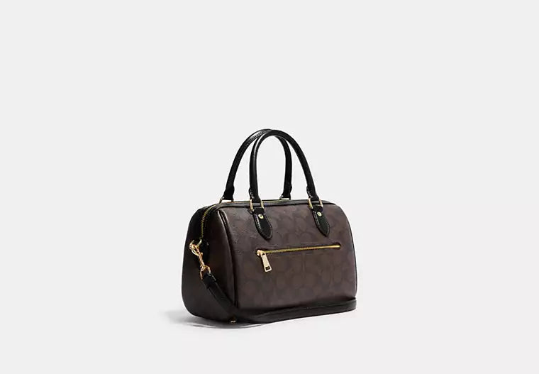 Rowan Satchel Bag in Signature Canvas