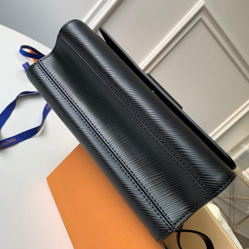 Louis Vuitton Twist MM Black Handbag