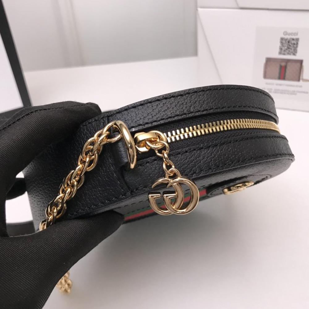 Gucci Ophidia Mini GG Round Shoulder Bag