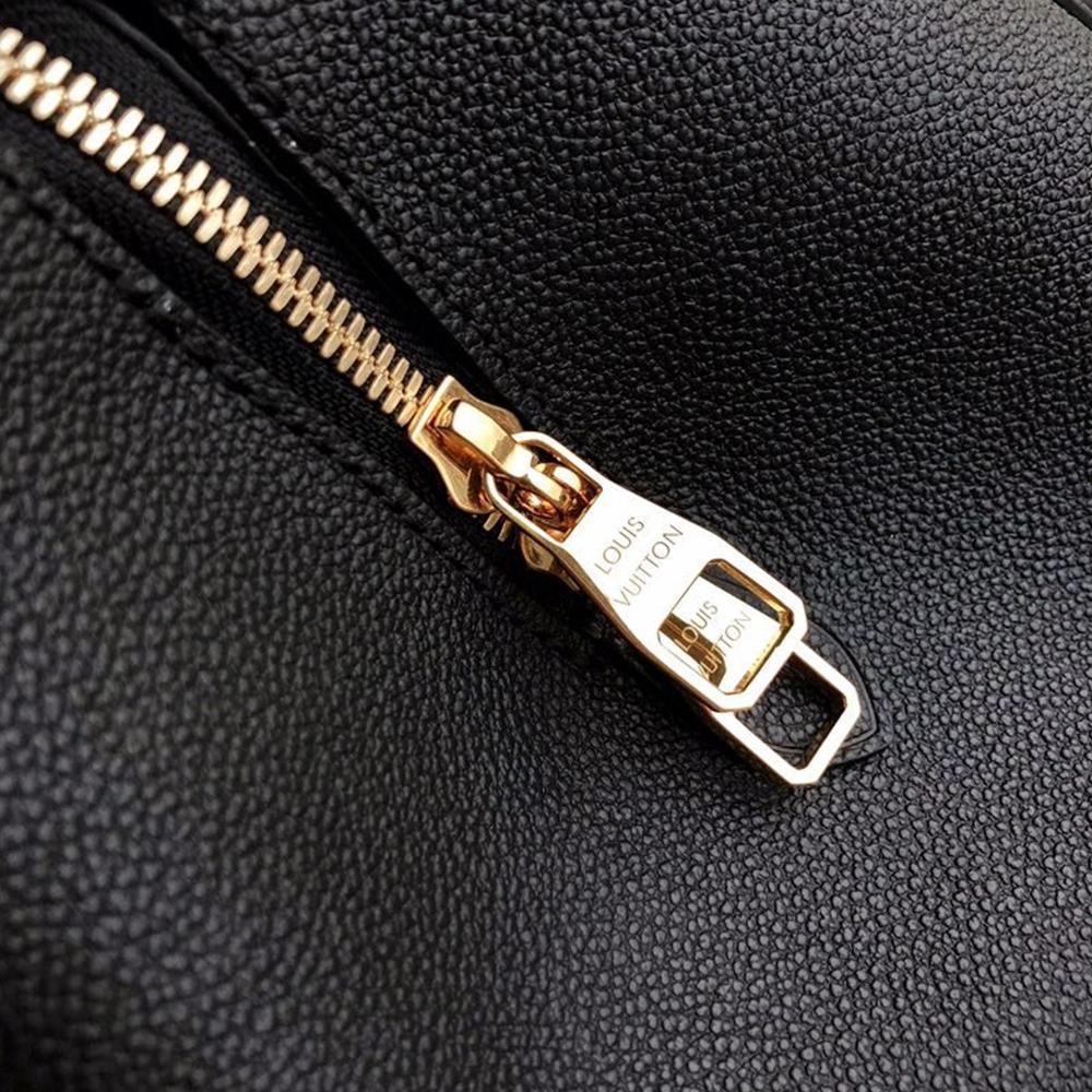 LV Montaigne MM Black Handbag