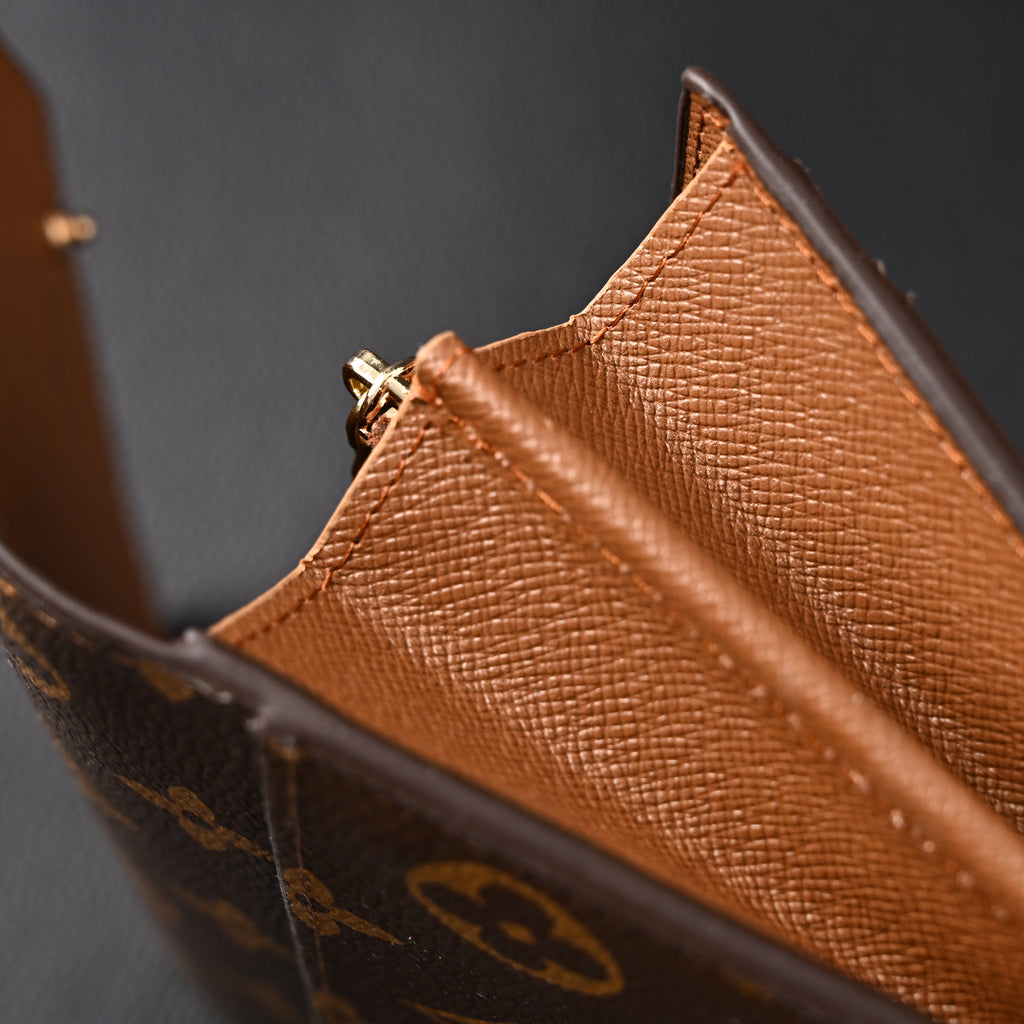 Louis Vuitton Sarah Wallet – Monogram Canvas Long Flap Wallet (M60531) - Classic Monogram Brown