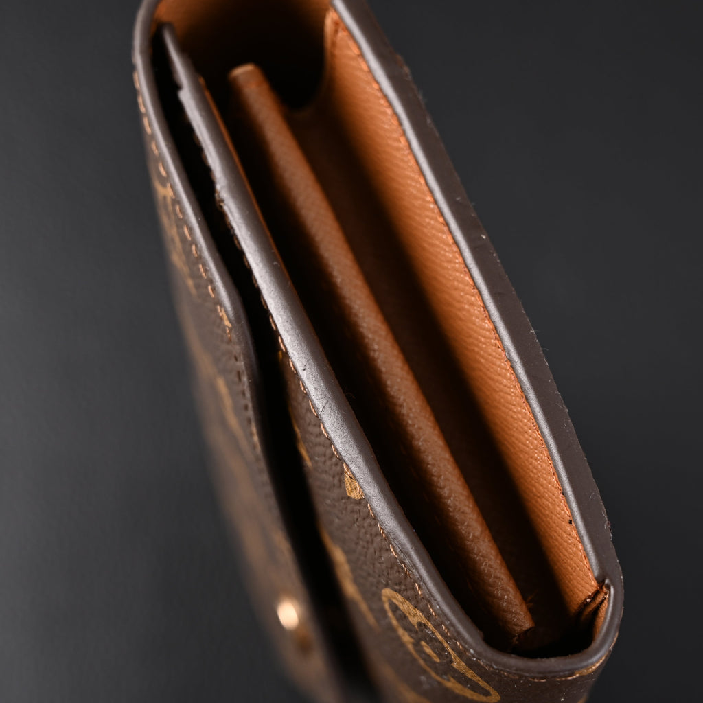 Louis Vuitton Sarah Wallet – Monogram Canvas Long Flap Wallet (M60531) - Classic Monogram Brown