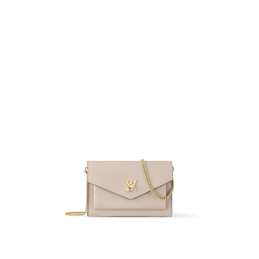 LV MyLockme Chain Pochette - Greige Beige