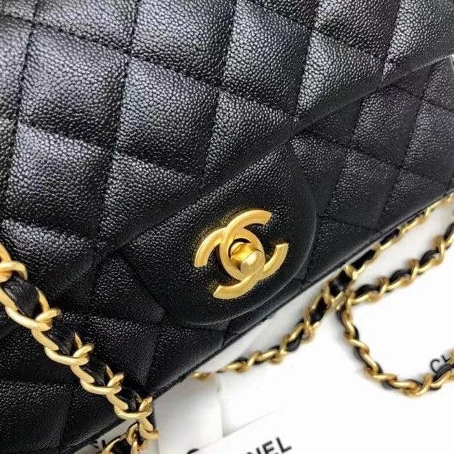 Chanel Mini Flap Bag with Top Handle Caviar