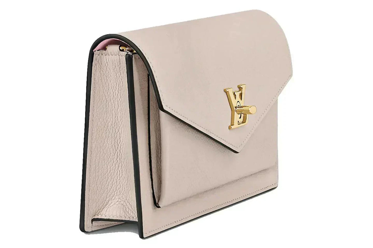 LV MyLockme Medium Bag - Greige Gray / Beige