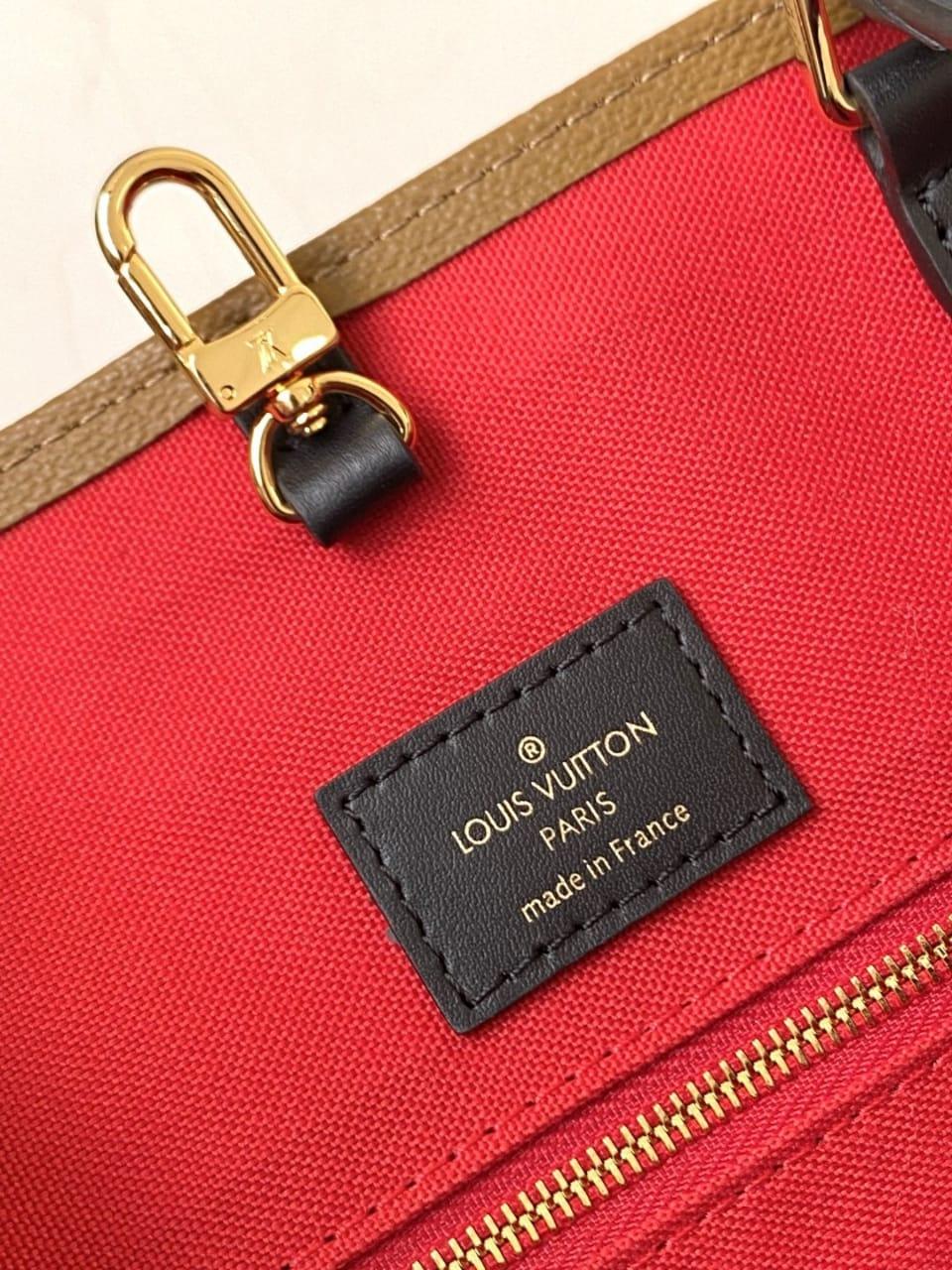 Louis Vuitton On the Go GM Tote Bag - Brown