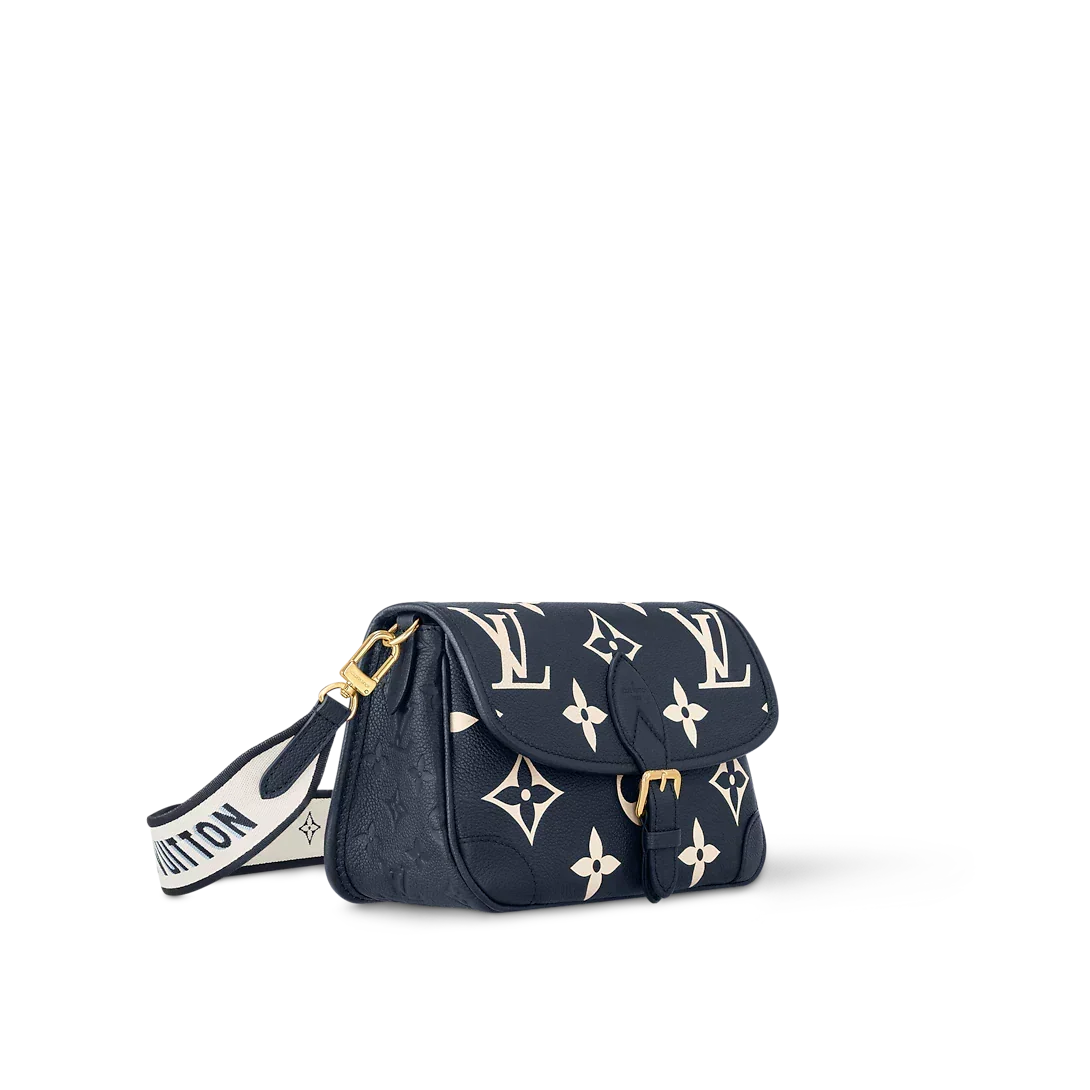 Louis Vuitton Diane Monogram Empreinte Satchel Bag