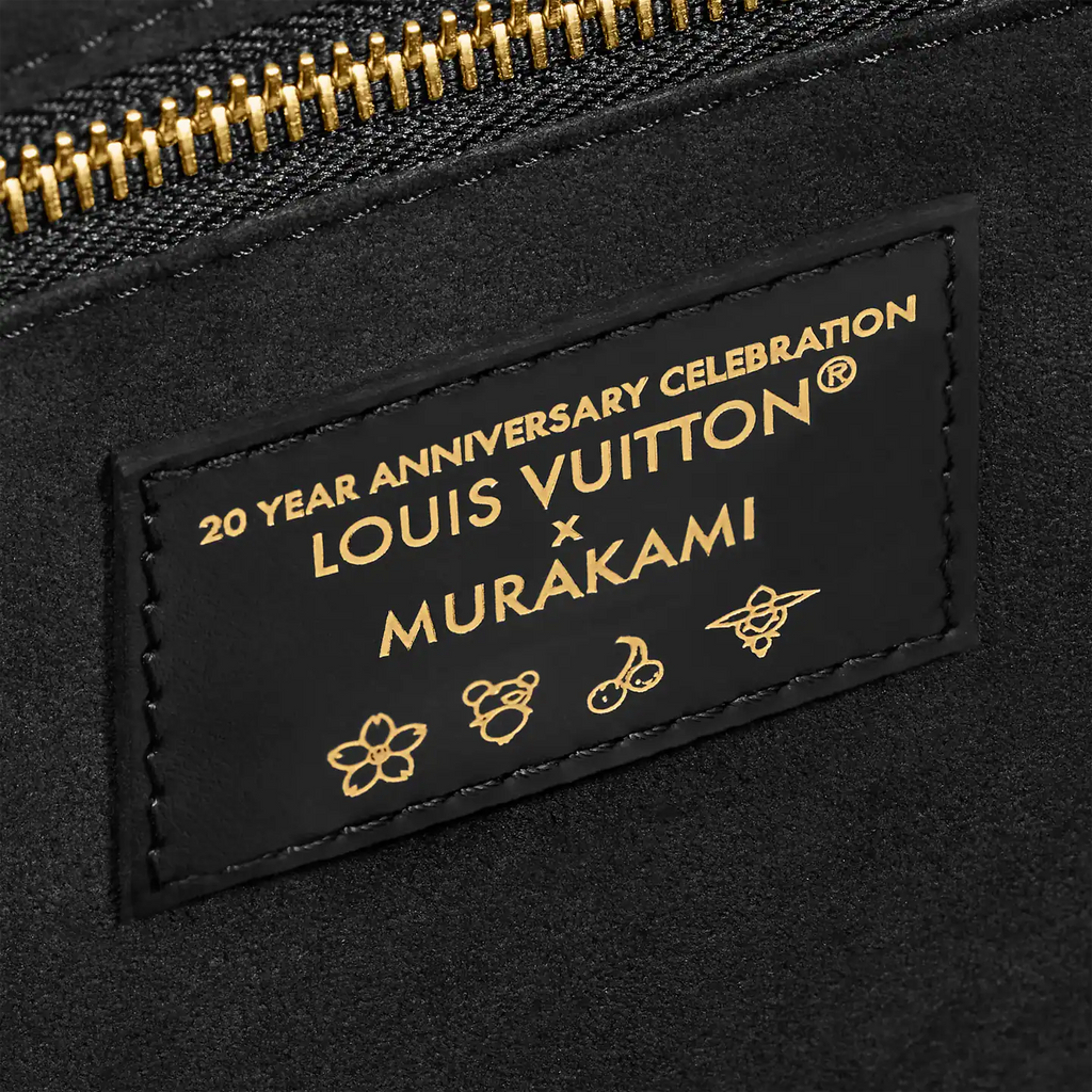 LV x TM Neverfull MM Tote Bag - Black