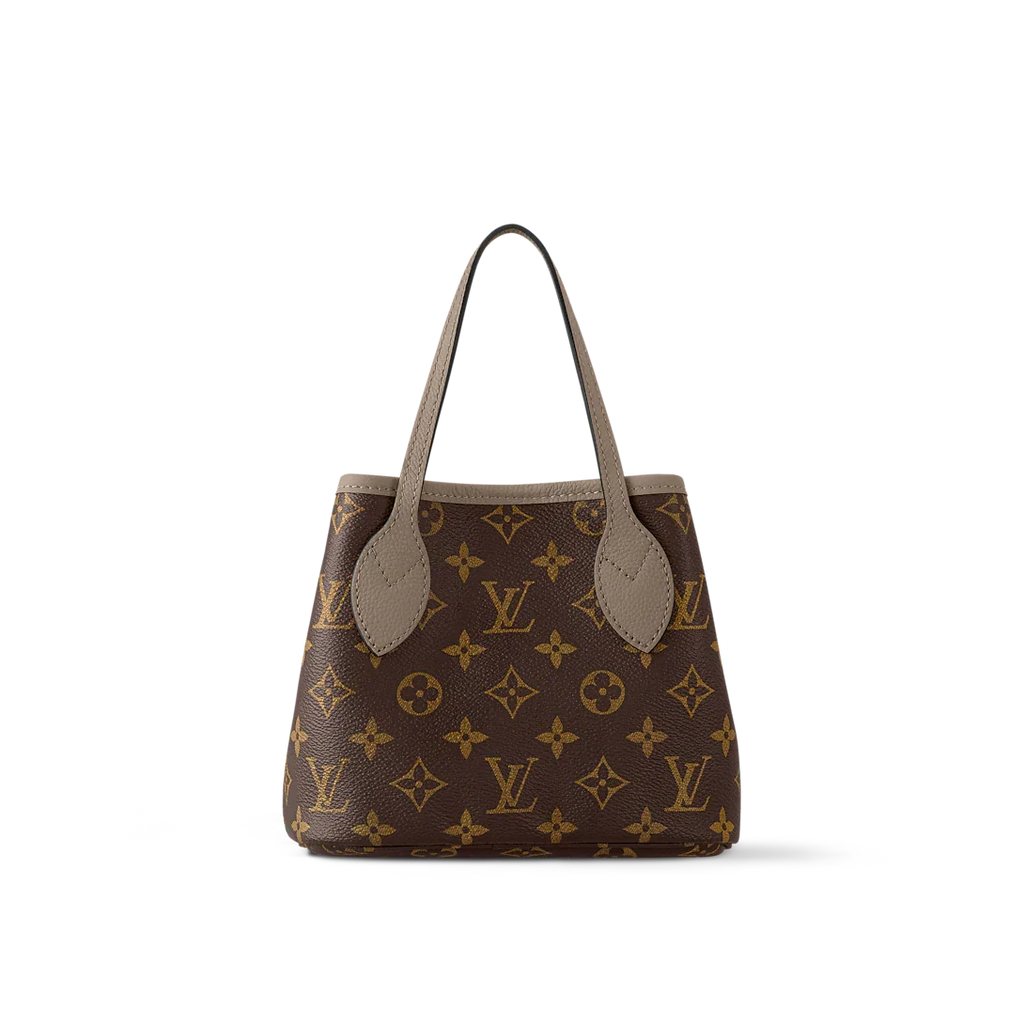 Neverfull Bandoulière Inside Out BB Tote Bag - Dark Fango / Monogram