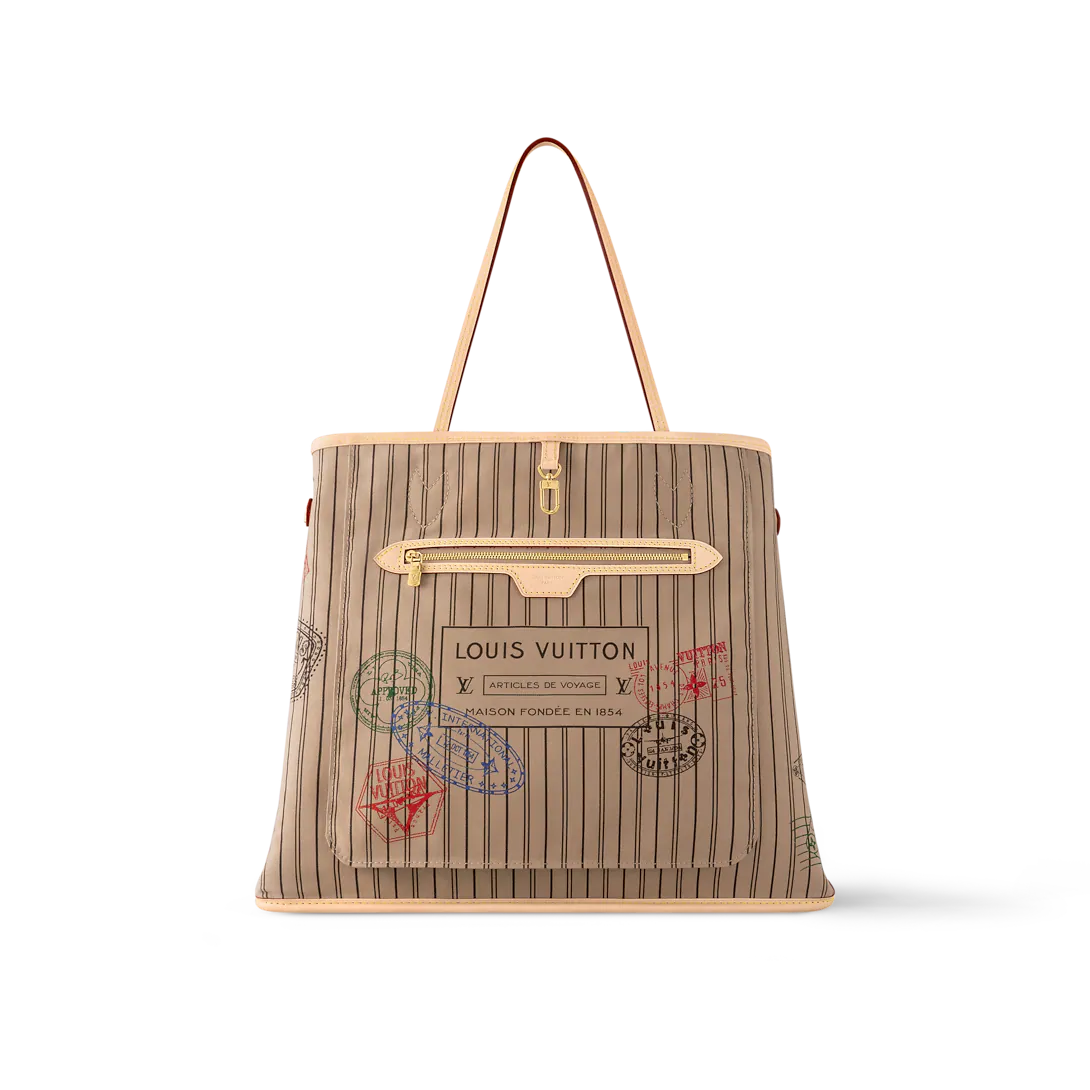 Louis Vuitton Neverfull Bandoulière Inside Out GM Handbag
