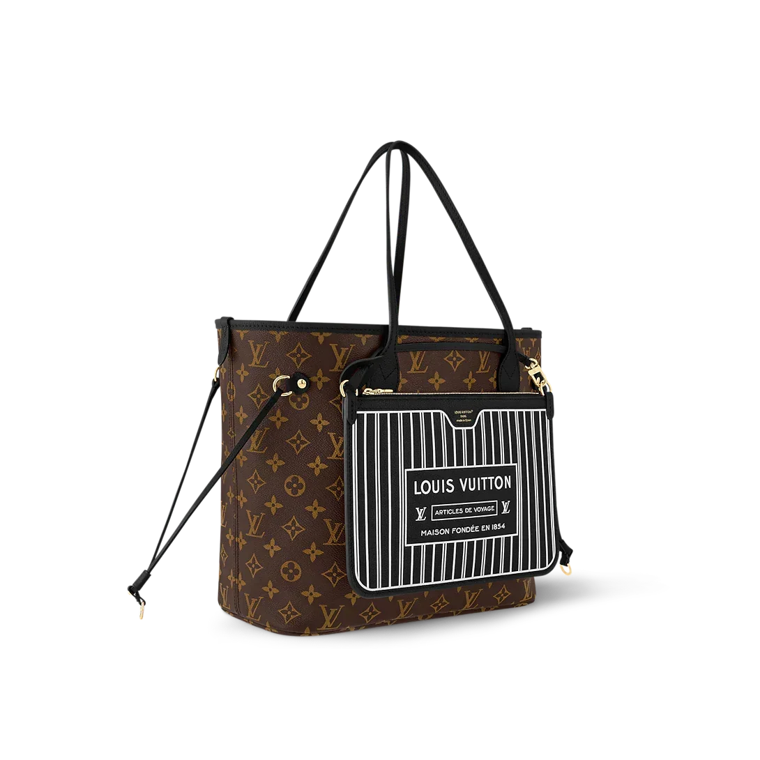 Louis Vuitton Neverfull Inside Out MM Tote Bag