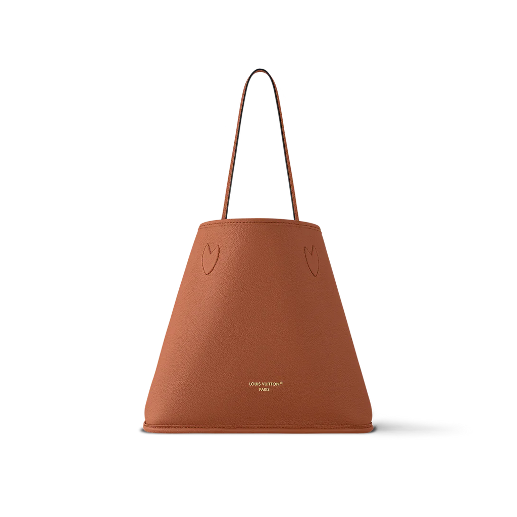 Neverfull Inside Out MM Cognac Tote Bag