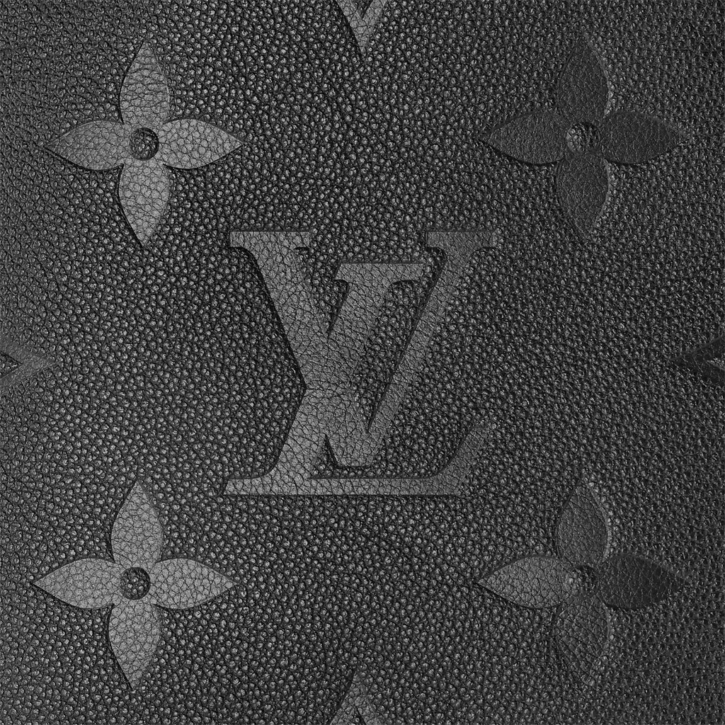 Louis Vuitton Neverfull MM Monogram Empriente Black Tote Bag