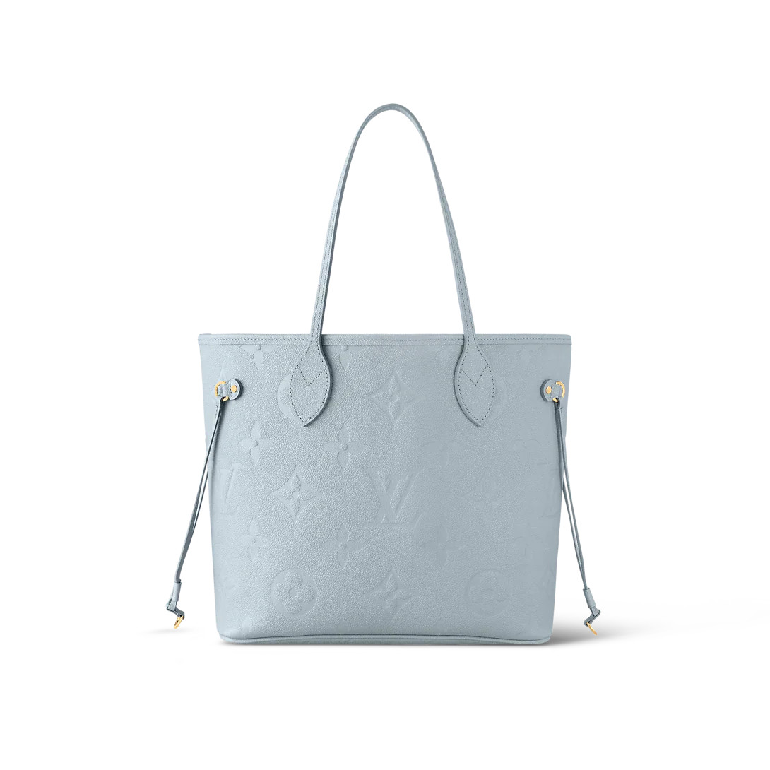 Louis Vuitton Neverfull MM Blue Hour Tote Bag