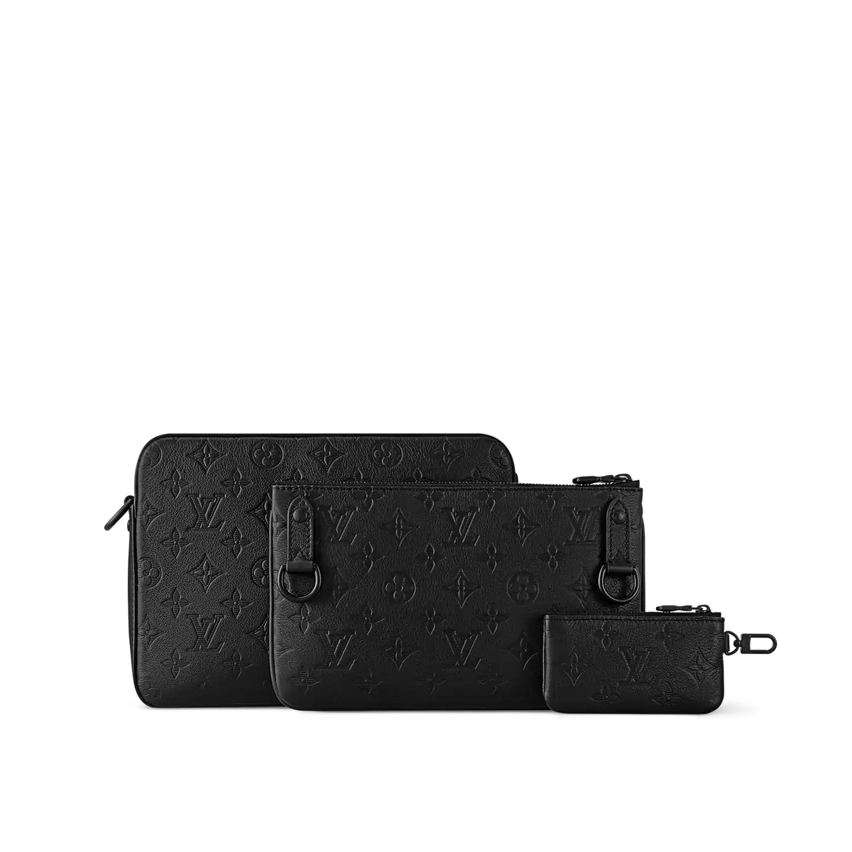 Louis Vuitton Trio Messenger Bag - Black