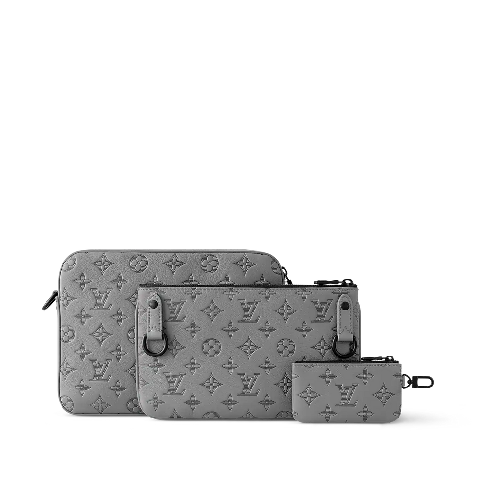 Louis Vuitton Trio Messenger Bag - Anthracite Gray